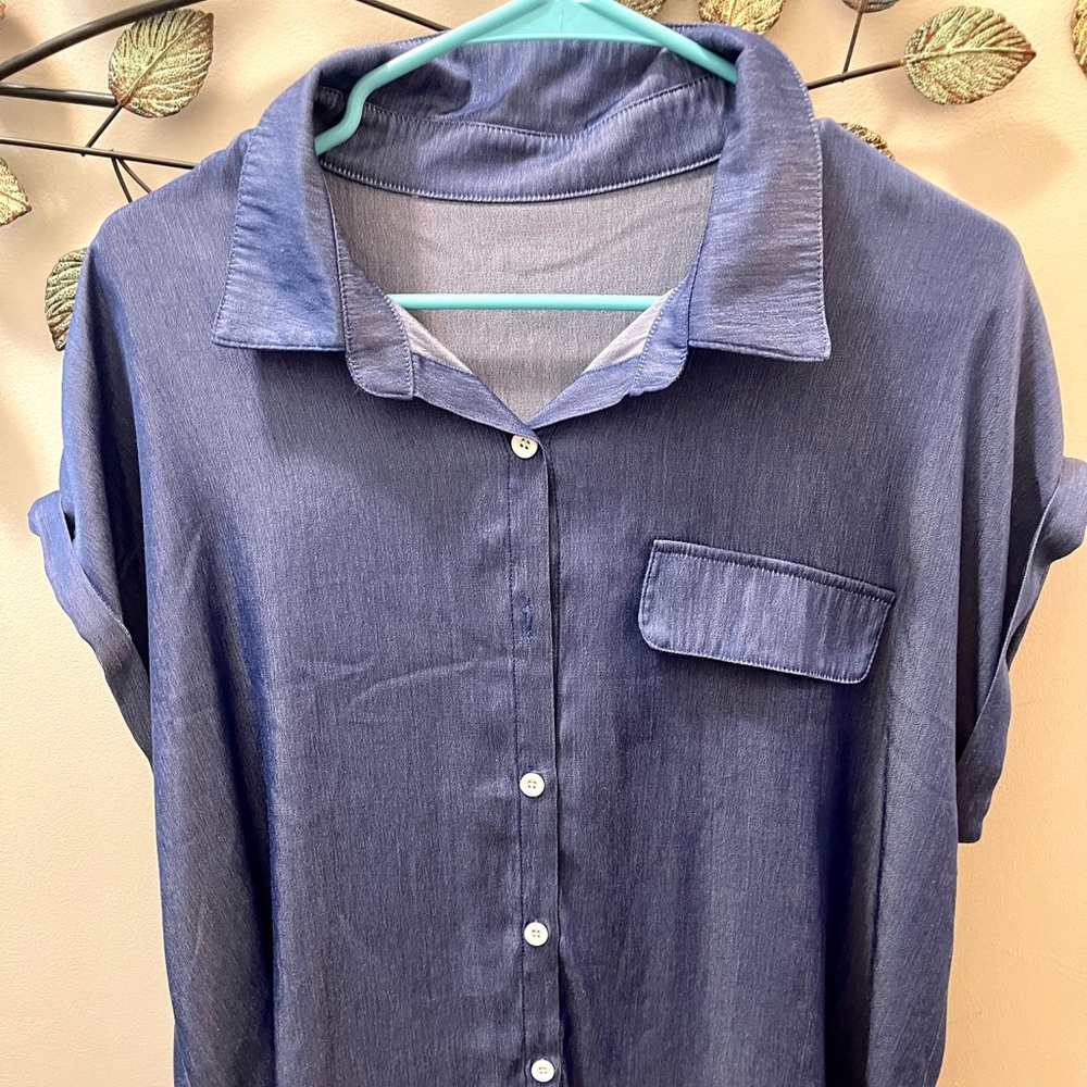 Womens Jean Blouse